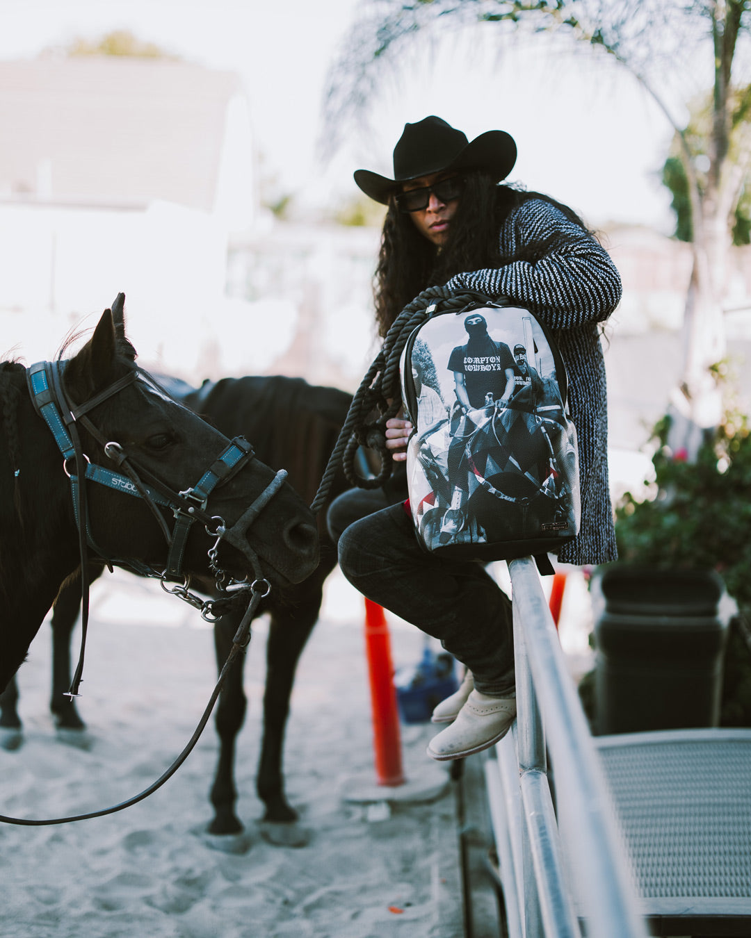 Compton Cowboys Ride Alone Backpack - Image 2