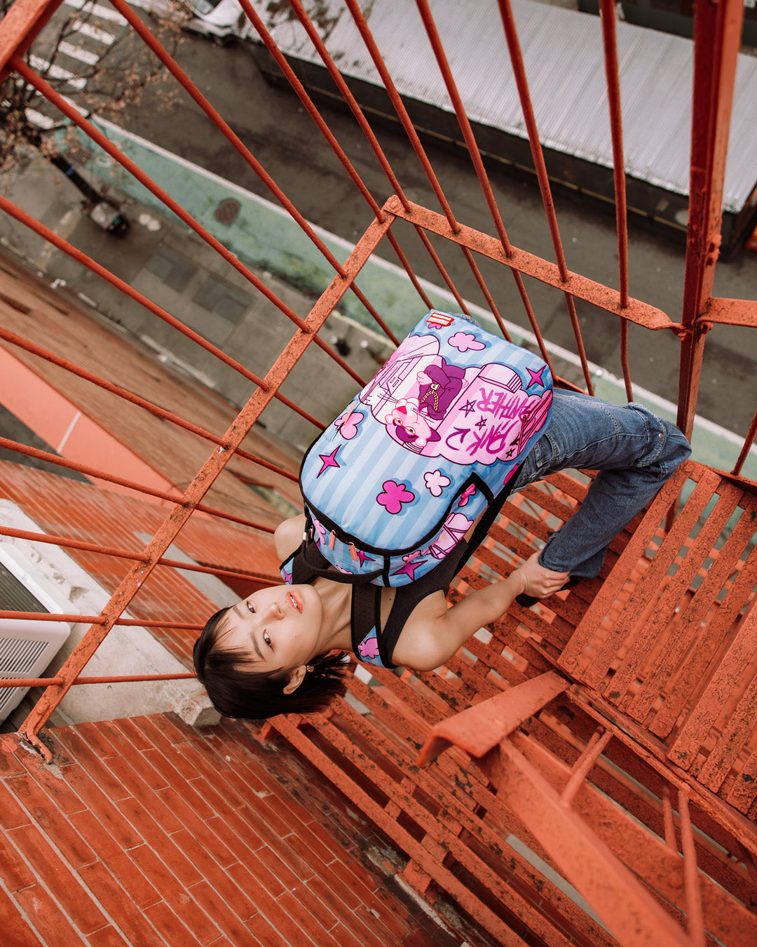 Pink Panther City Streets Dlxsr Backpack - Image 6