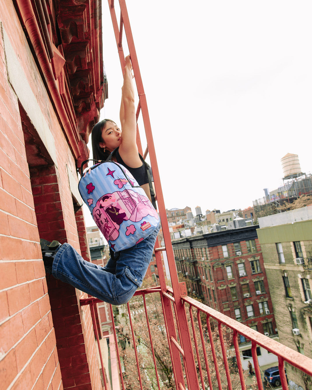 Pink Panther City Streets Dlxsr Backpack - Image 12