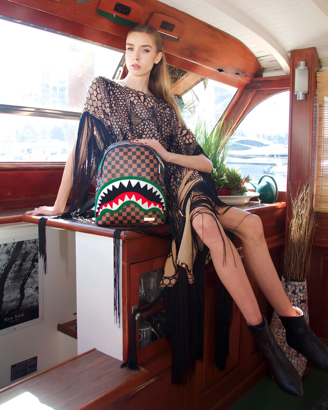 Romeo Air Italia Shark Savage Backpack - Image 8