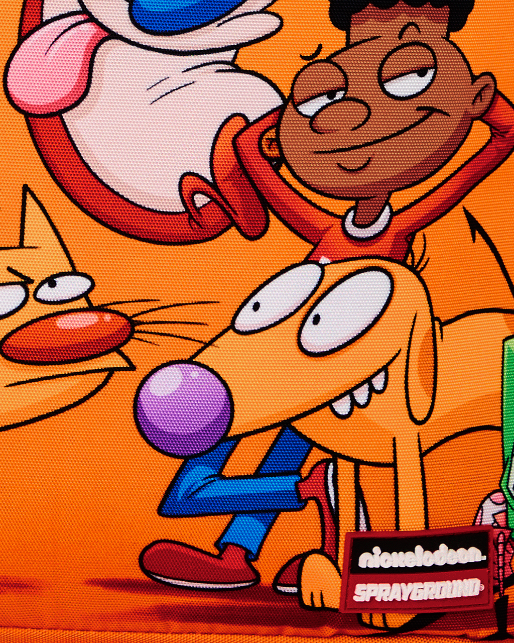 90s Nick Cat Dog Shark Mouth Dlxsr Backpack - Image 9