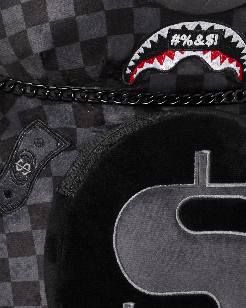 'What the Beep' Shark Moneybear Teddybear Backpack - Image 8