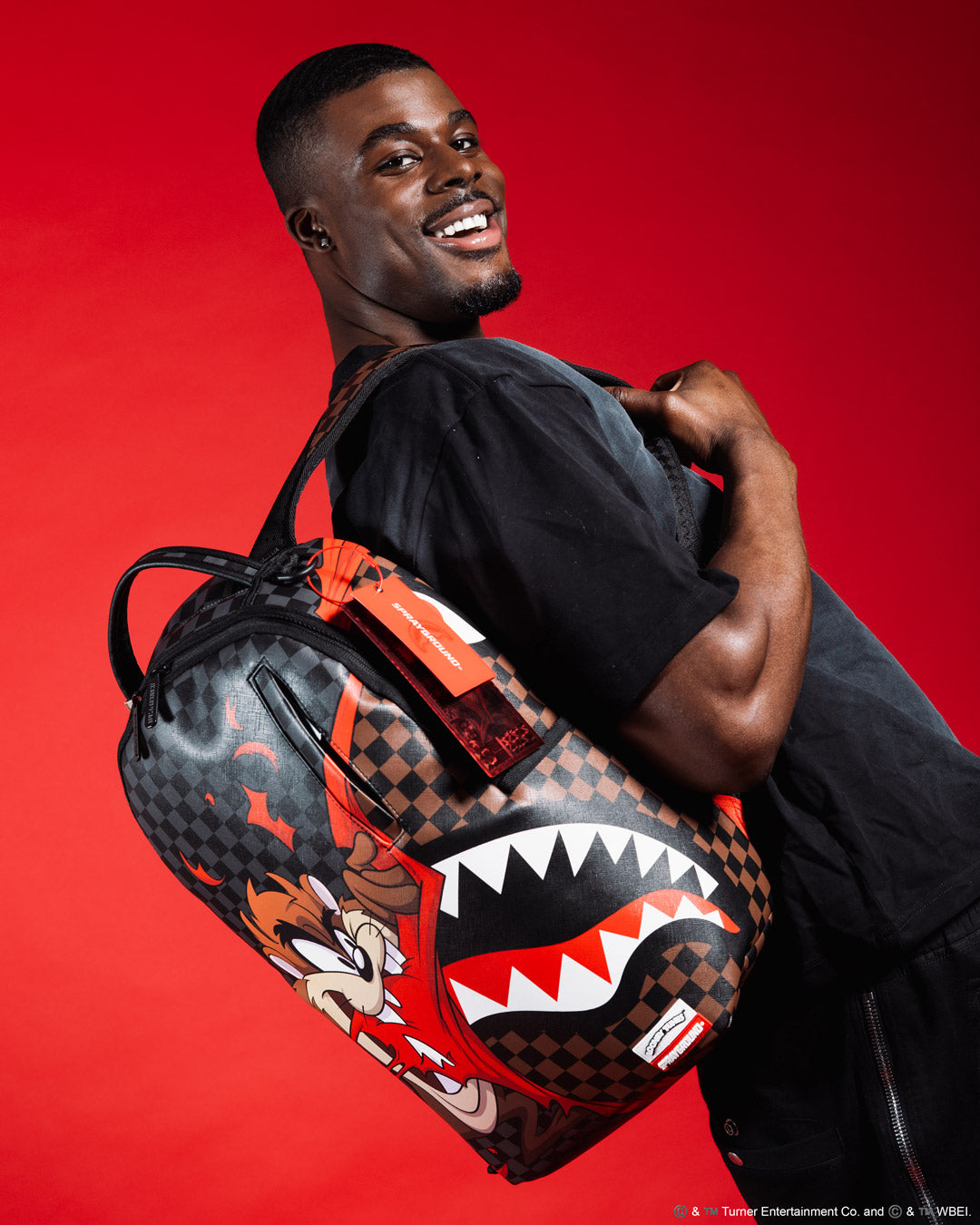 Looney Tunes Taz Tear Up Dlxsv Backpack - Image 6