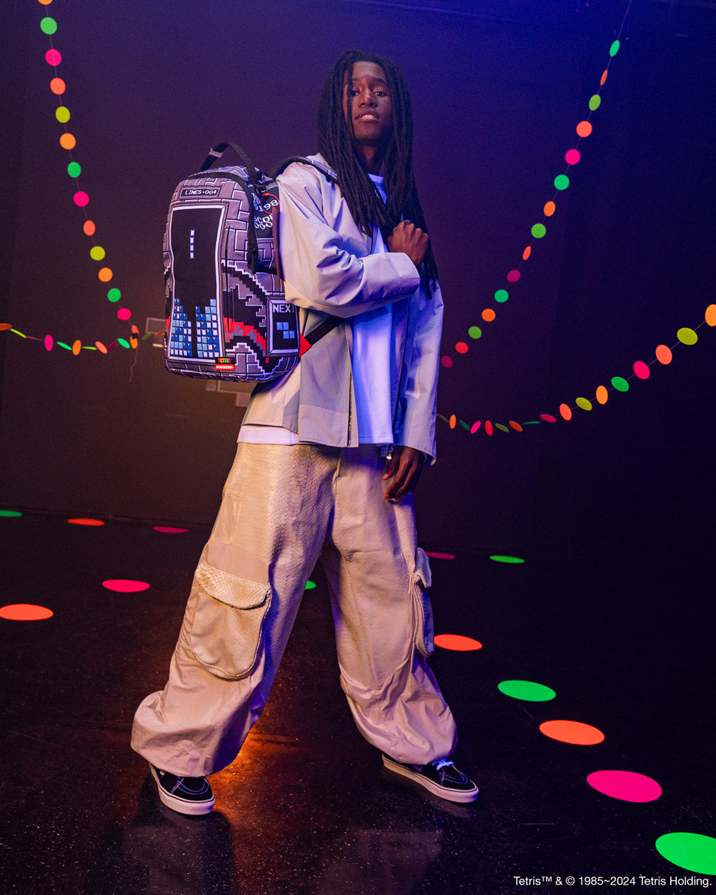 Tetris Shark Stacker Dlxsr Backpack - Image 4