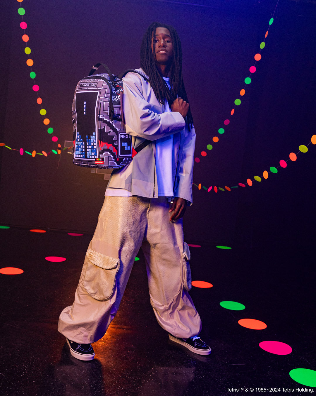 Tetris Shark Stacker Dlxsr Backpack - Image 4