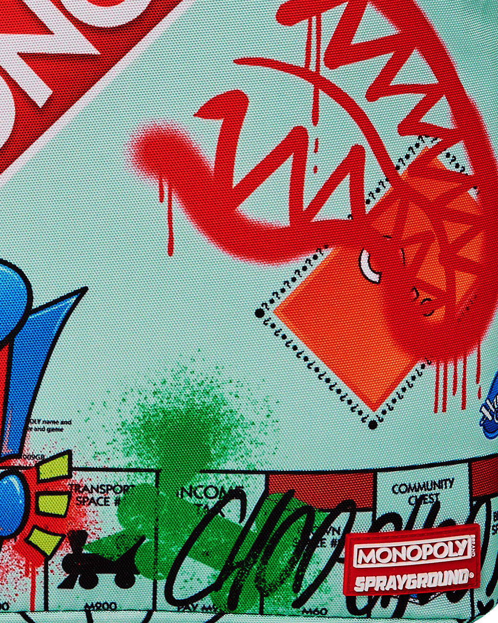 Monopoly Do Not Pass Go Dlxsr Backpack - Image 10
