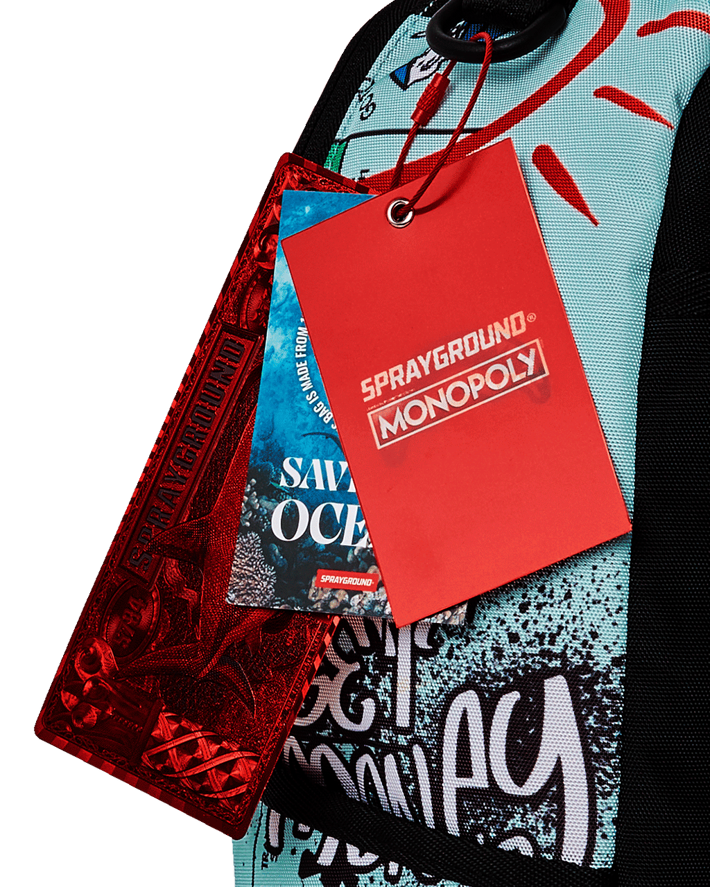 Monopoly Do Not Pass Go Dlxsr Backpack - Image 11