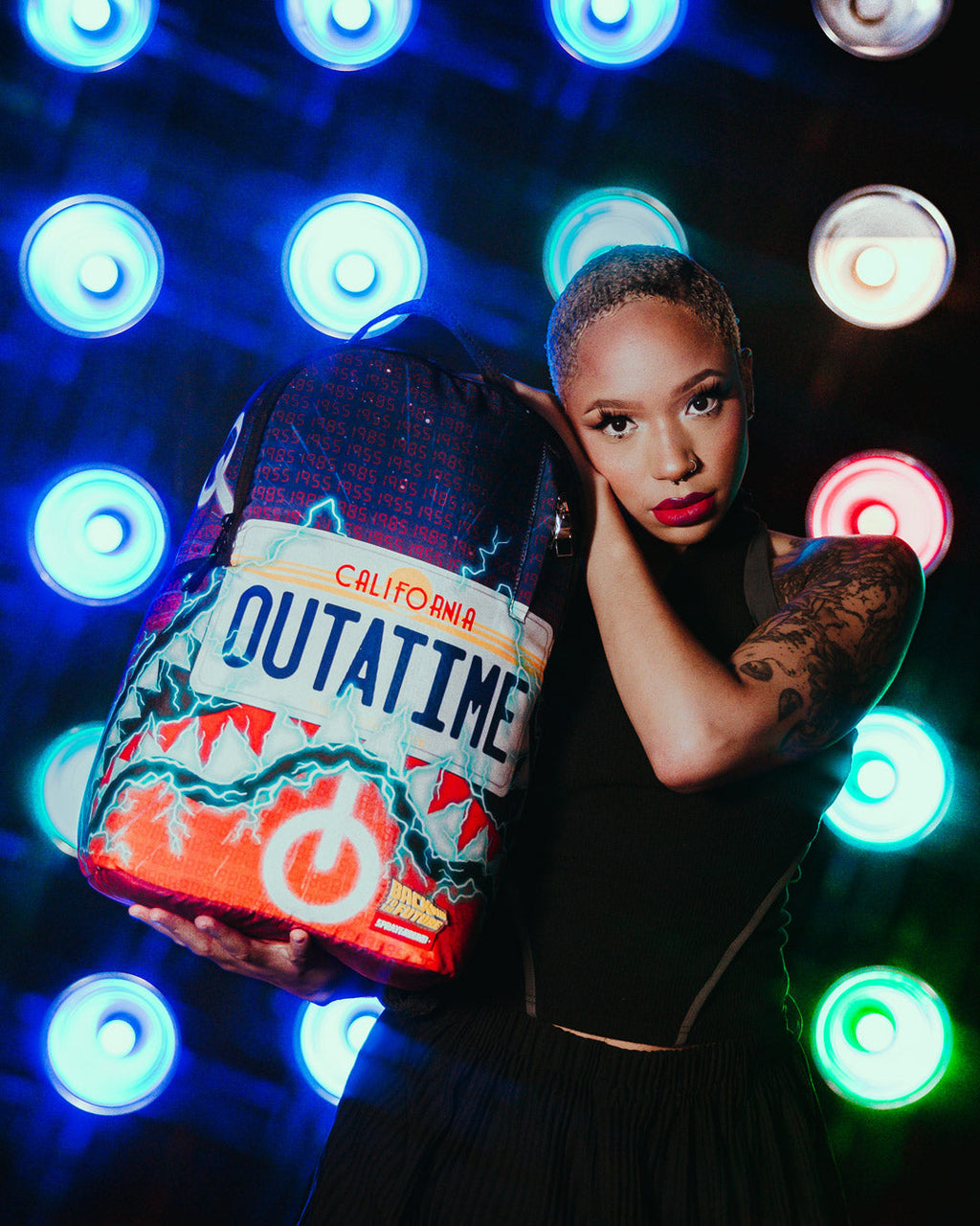 Back to the Future Outatime Dlxsr Backpack - Image 2