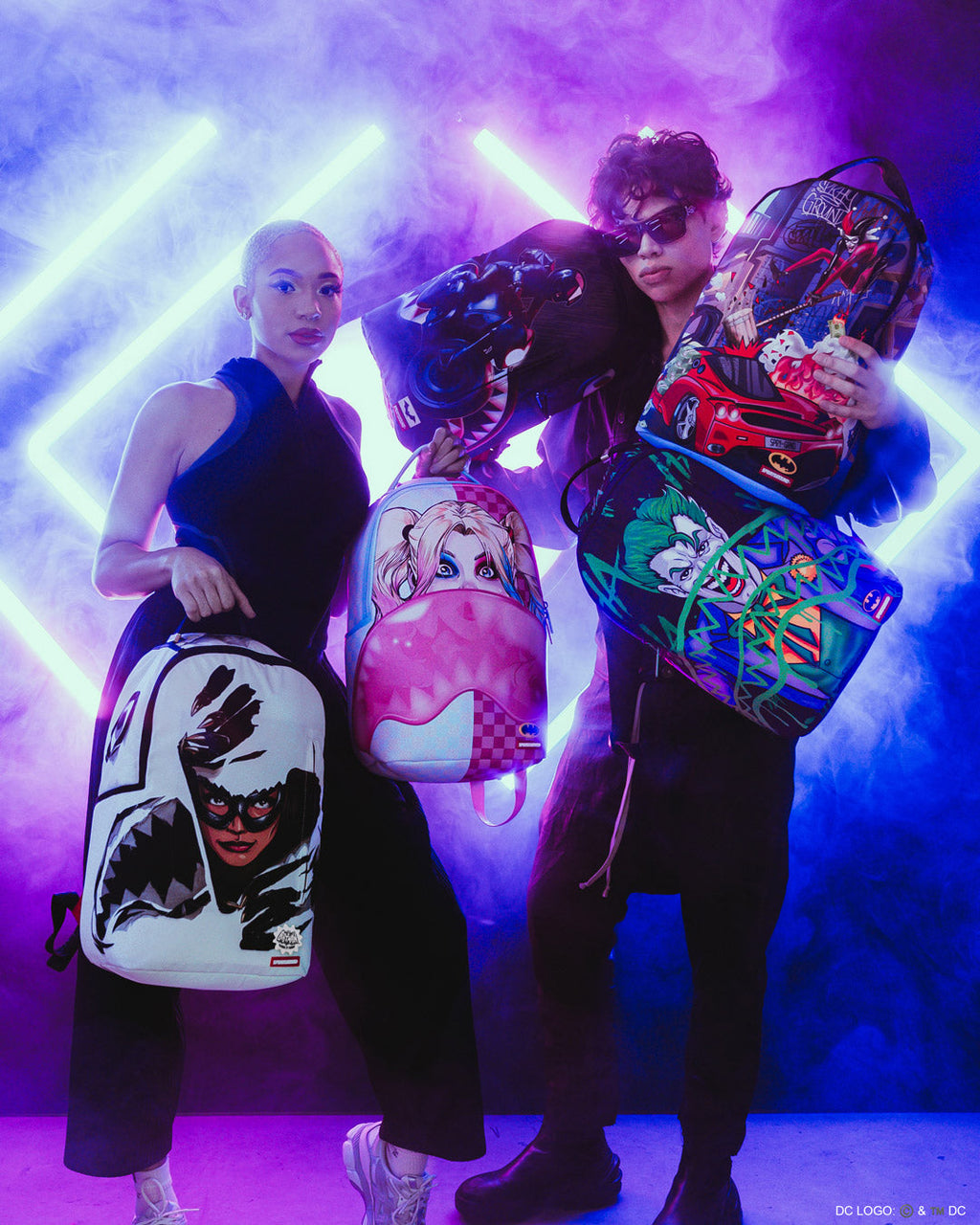 Cat Woman Biker Dlxsr Backpack - Image 4
