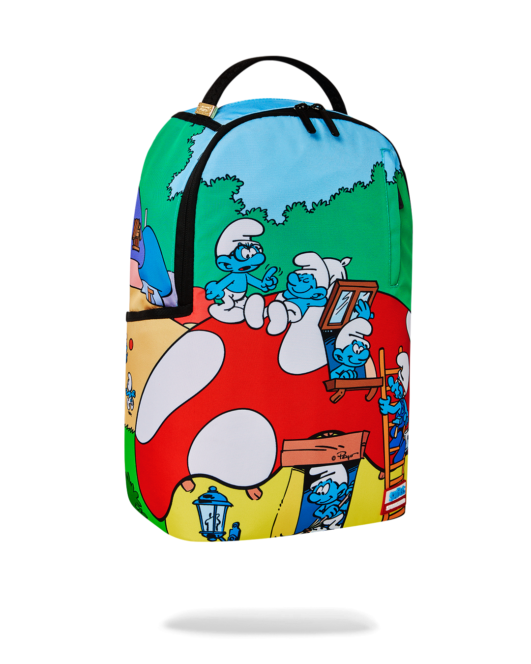 Smurfs Mushroom Village Backpack - Image 3