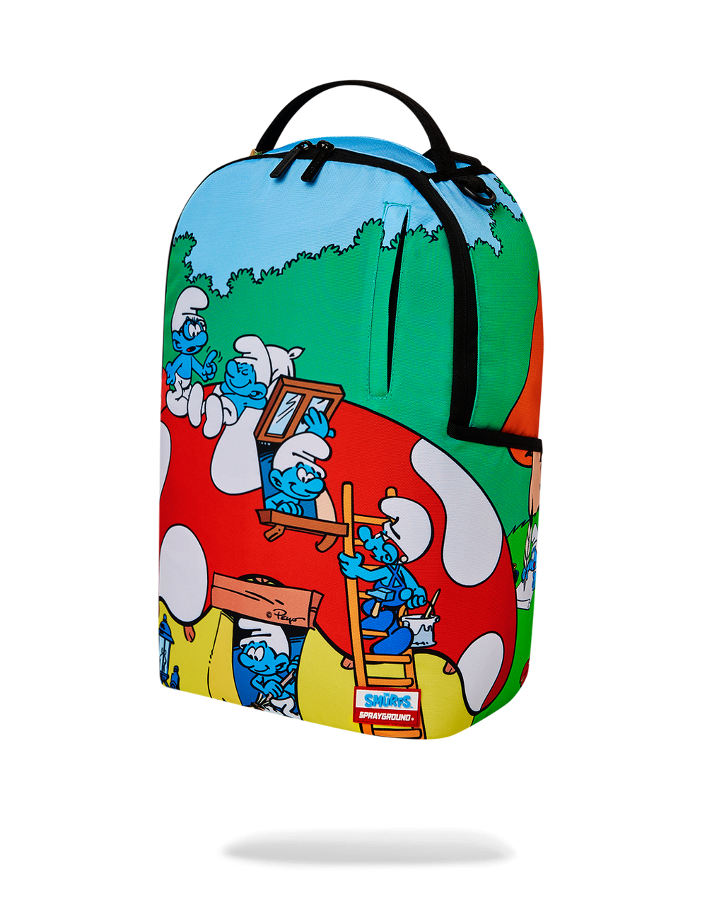 Smurfs Mushroom Village Backpack - Image 9