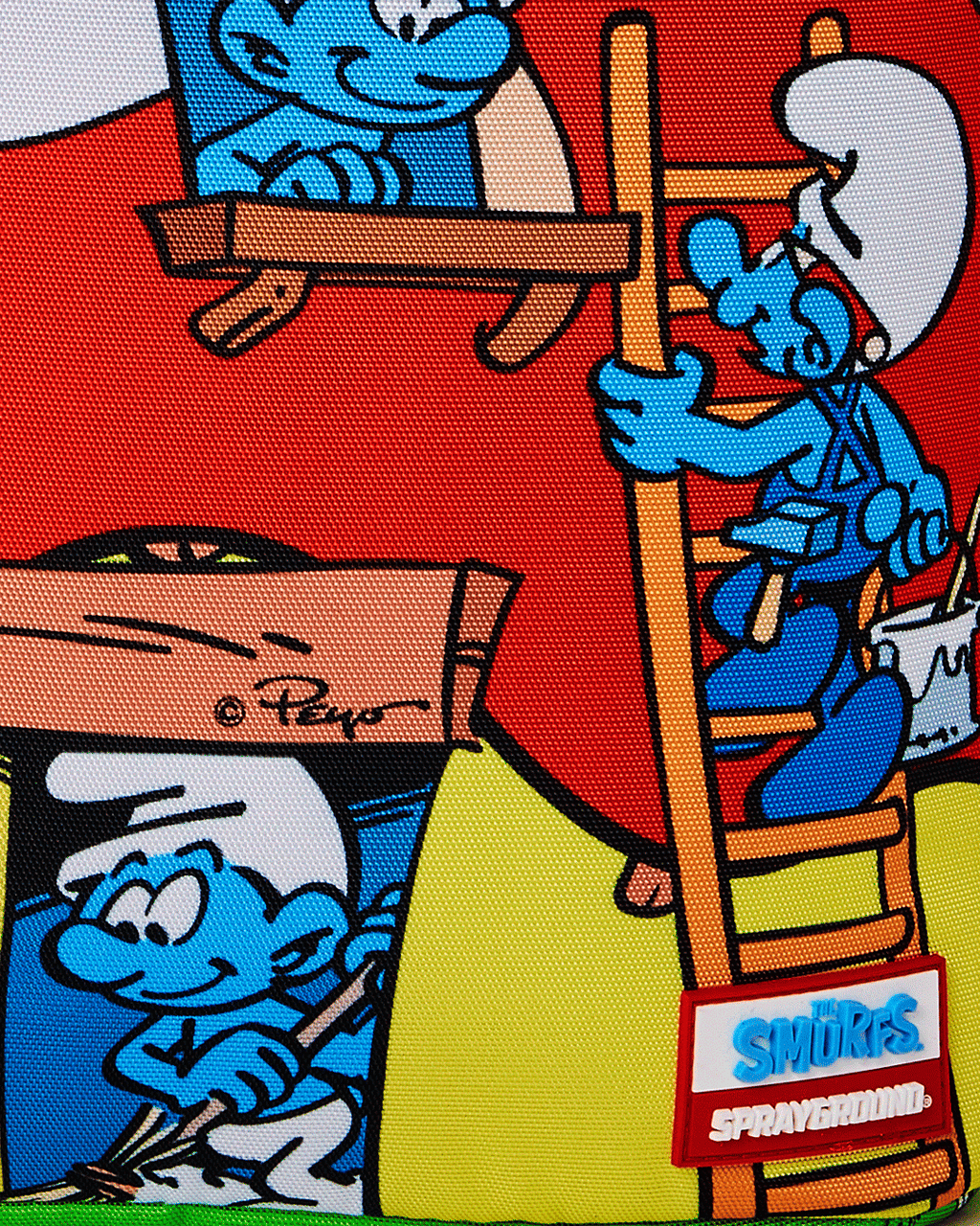 Smurfs Mushroom Village Backpack - Image 13
