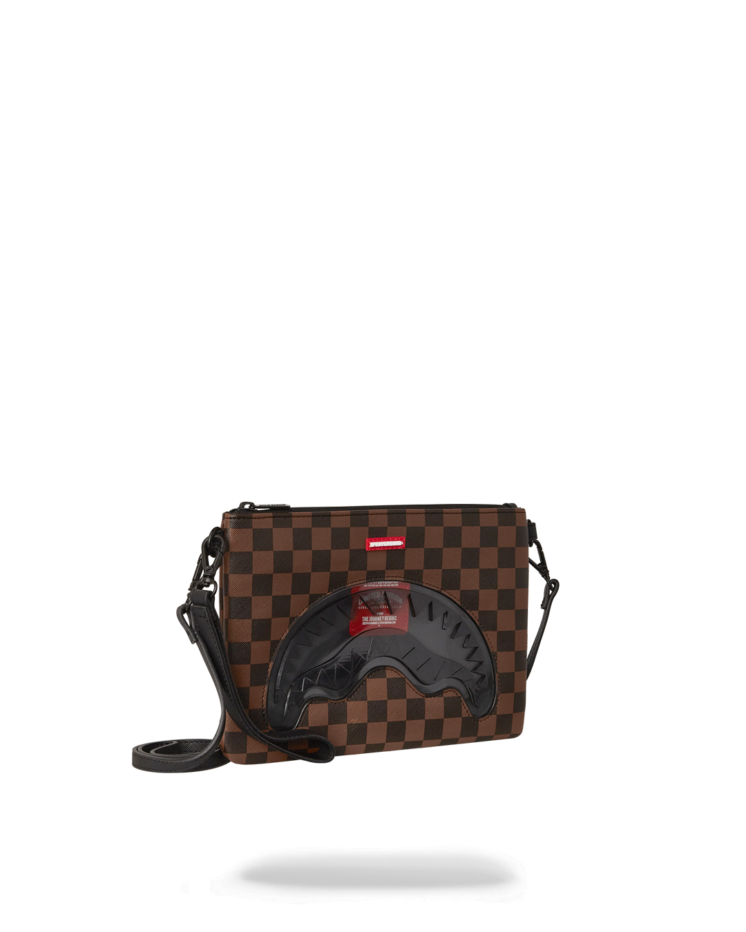 Sharks in Paris Clear for Takeoff Crossover Clutch with Strap - Image 5