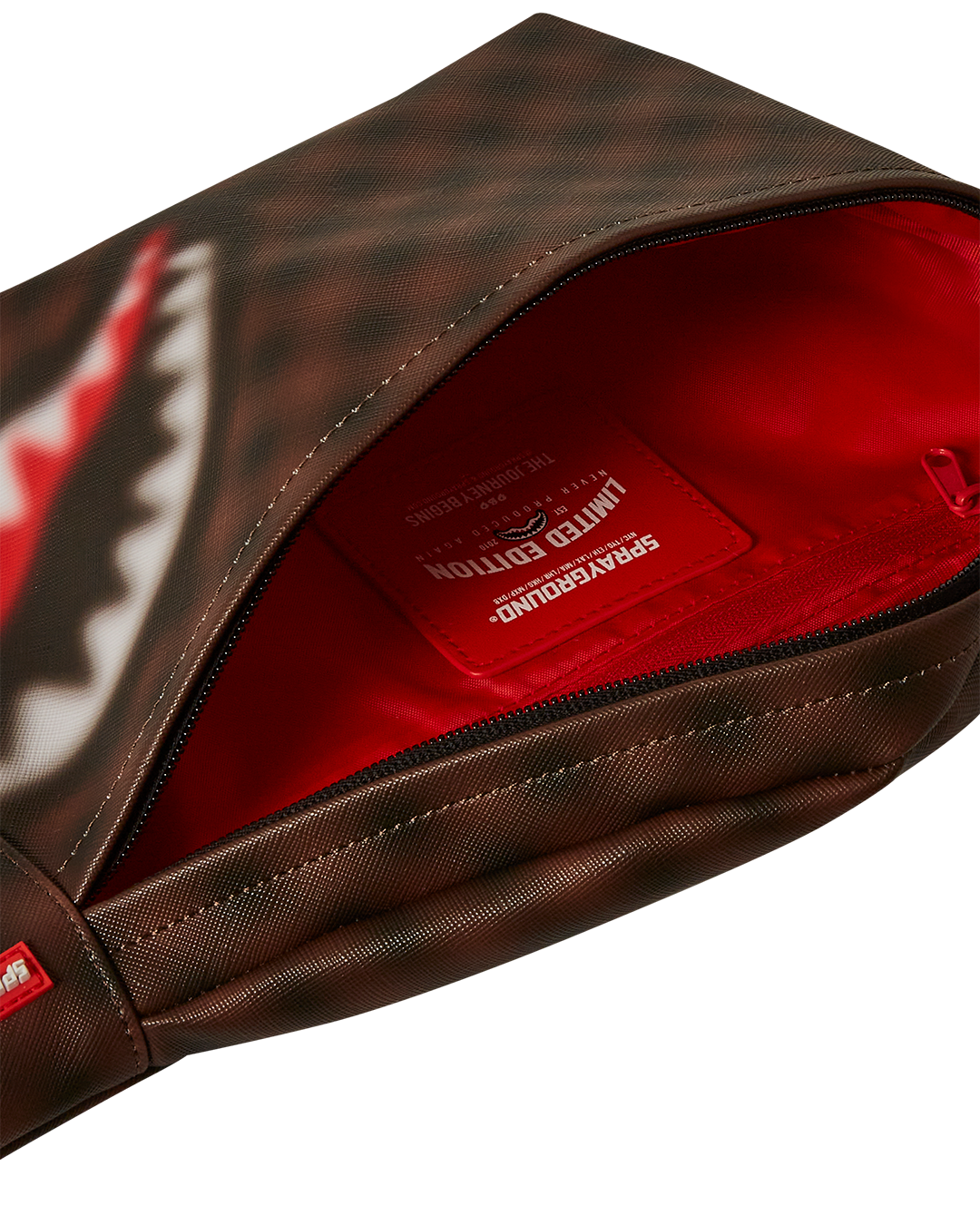 Sharks in Paris Blur Effect Savvy Crossbody - Image 7