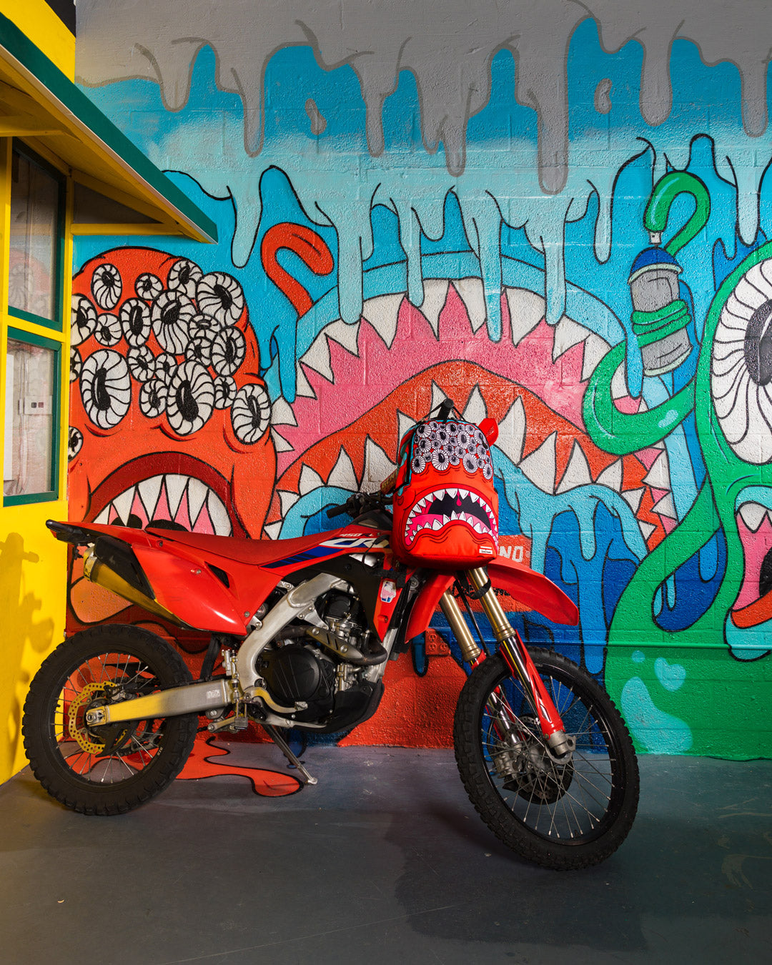 Jorge Rodriguez the Artist Collab Blinky Shark Backpack - Image 14