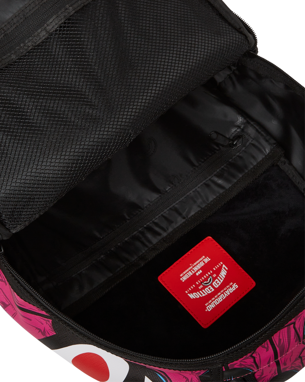 Squid Game Collab Front Man & Pink Guard Sharks Backpack - Image 13