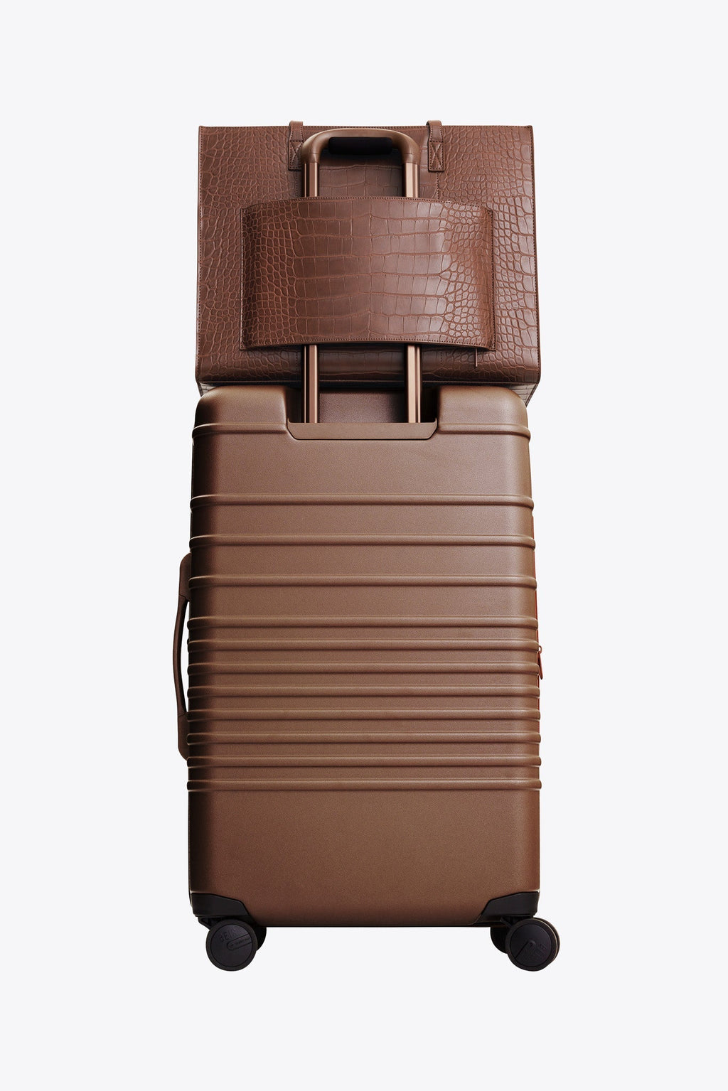 Resale The Large Work Tote in Maple Croc - Image 4