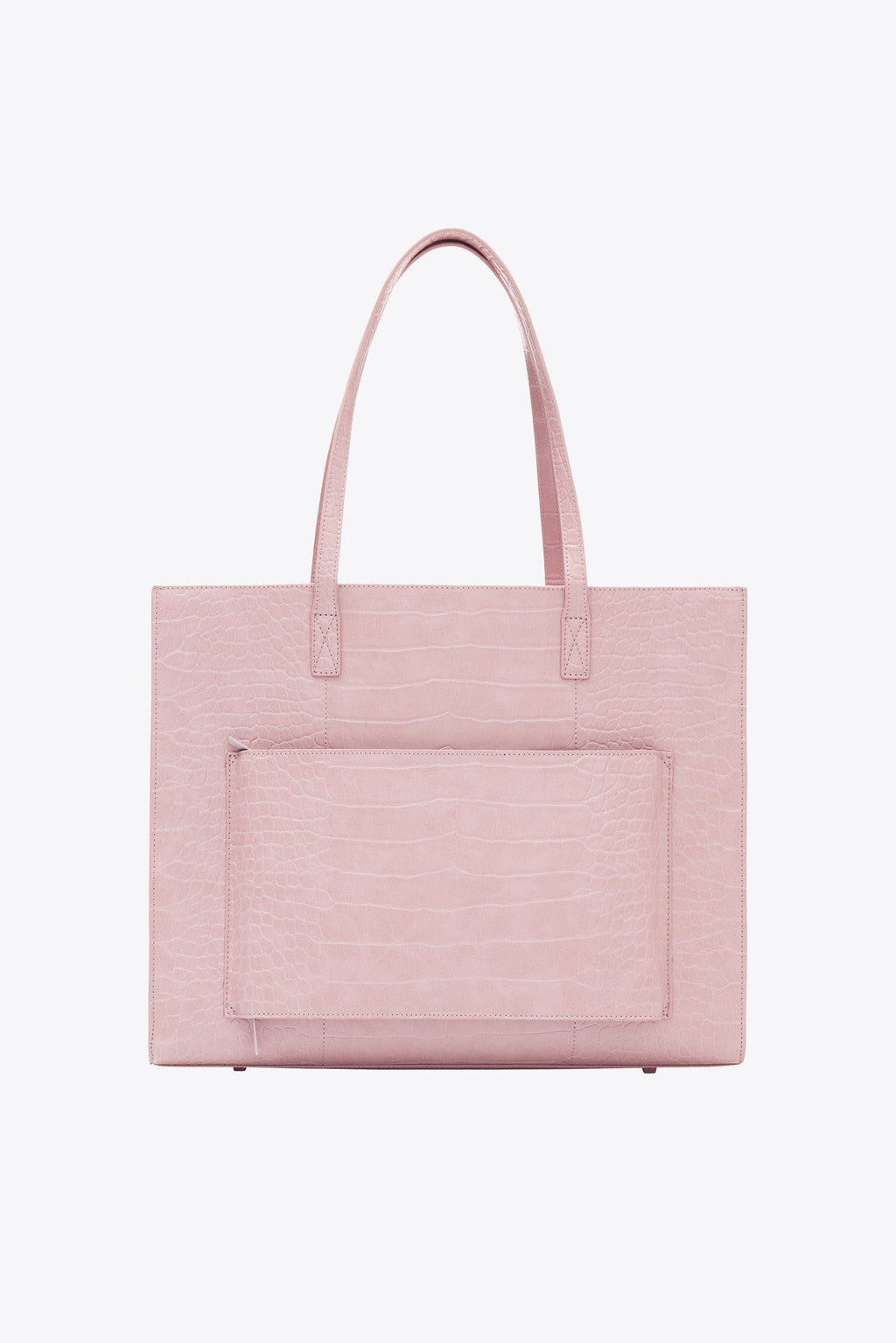 Resale The Large Work Tote in Atlas Pink Croc - Image 3