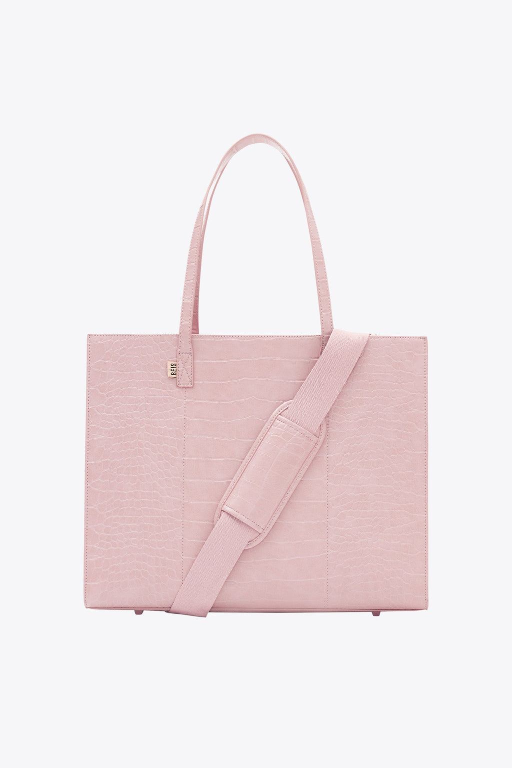 Resale The Large Work Tote in Atlas Pink Croc