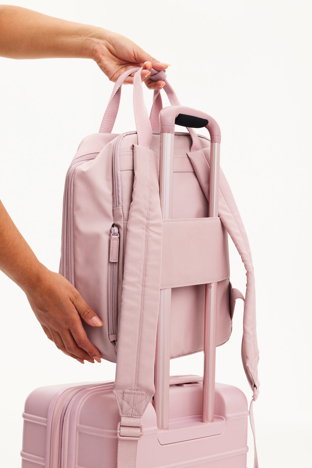 Resale The Expandable Backpack in Atlas Pink - Image 7