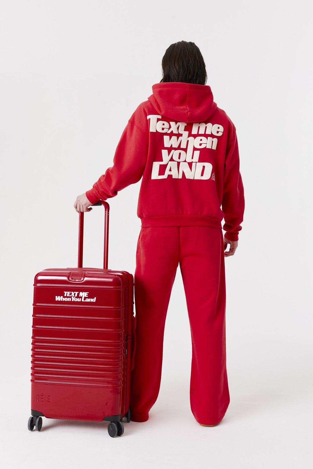 Resale The Medium Check-In Roller in Text Me Red - Image 5
