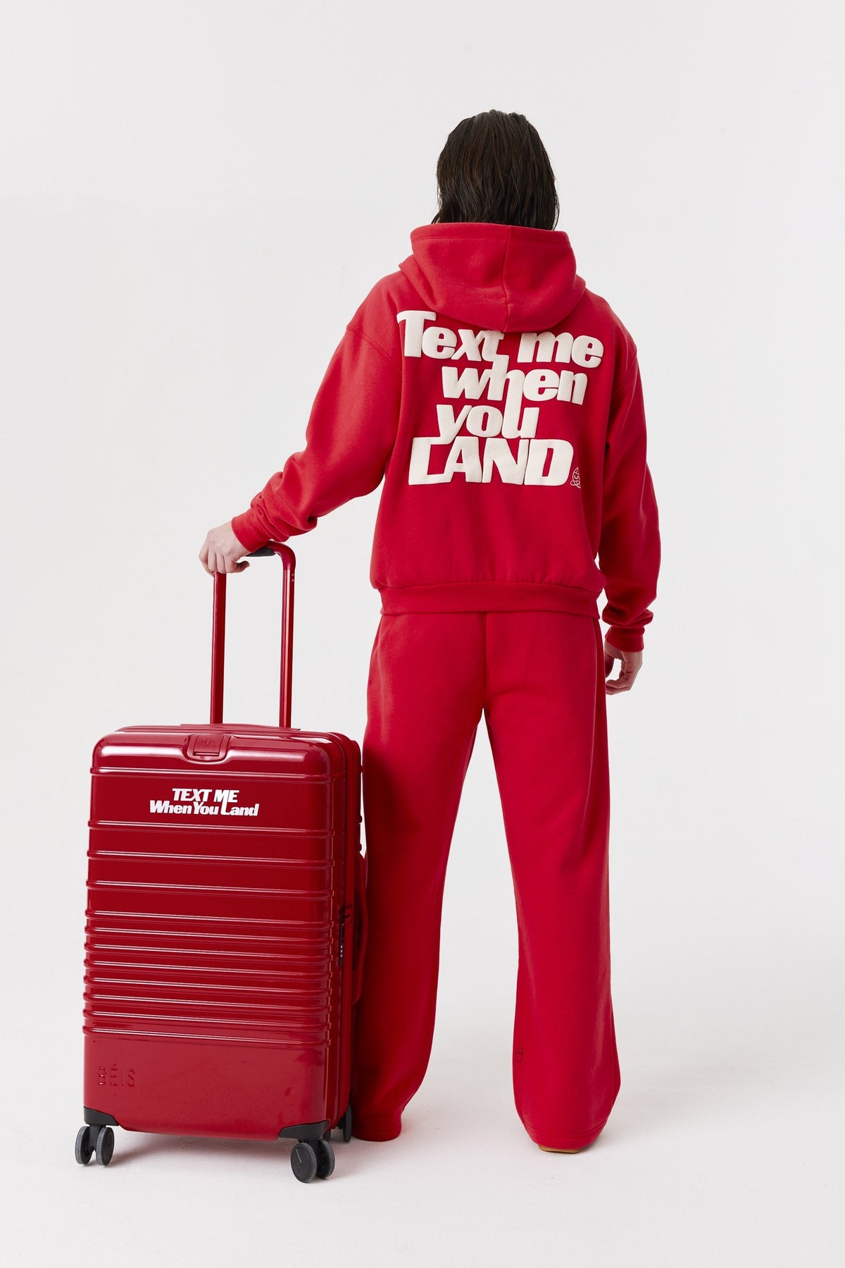 Resale The Medium Check-In Roller in Text Me Red - Image 5