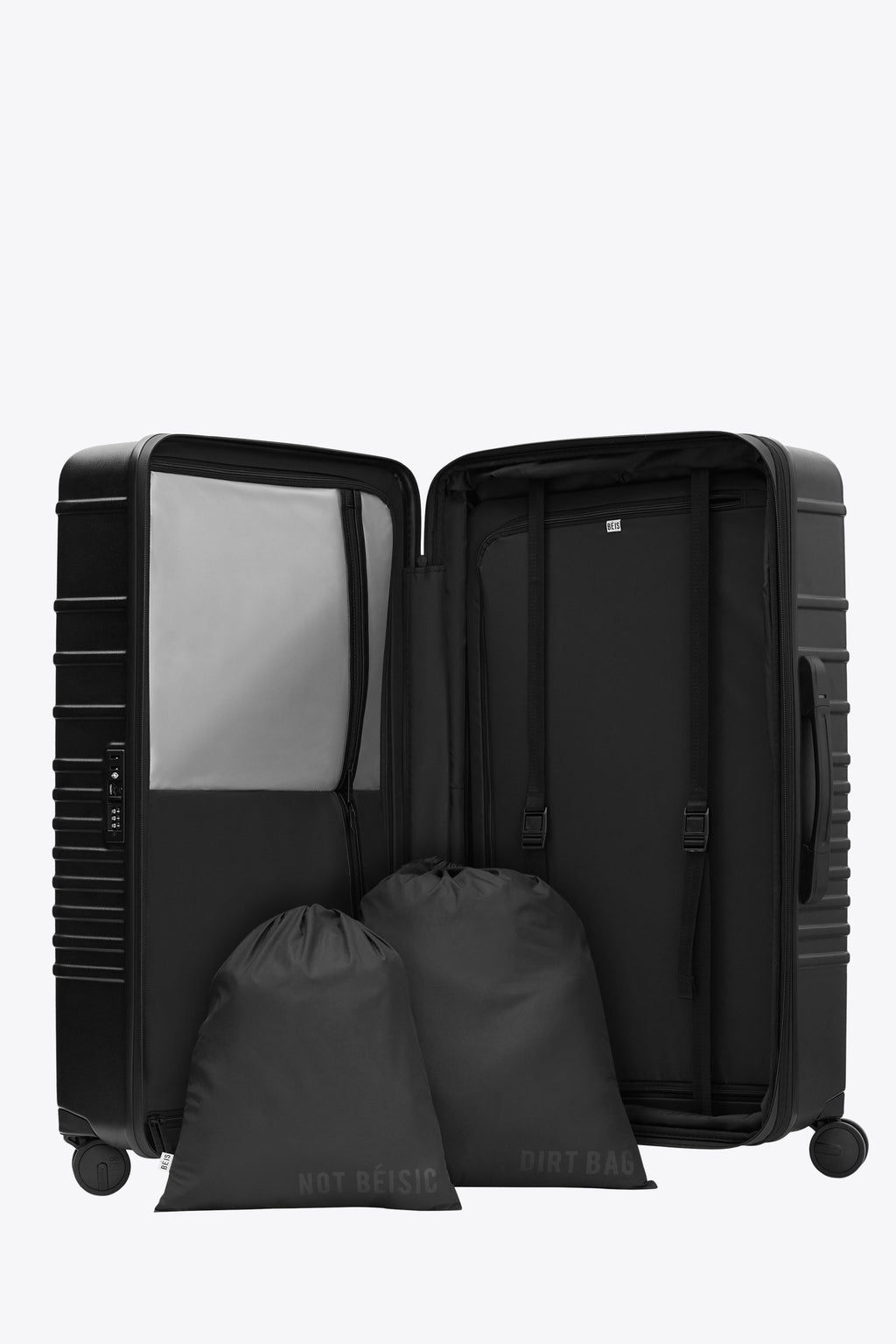 The Large Check-In Roller in All Black - Image 5