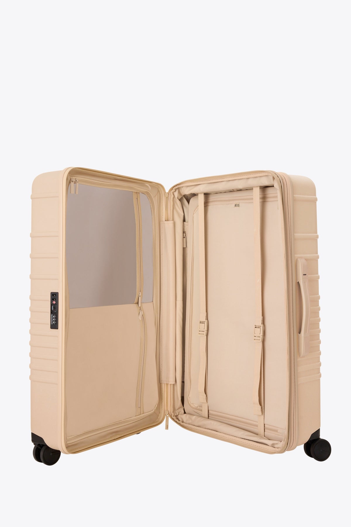 The Large Check-In Roller in Beige - Image 9