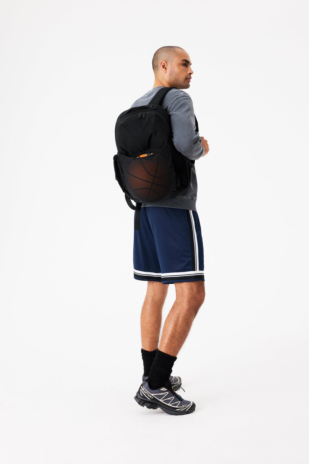 The North To South Backpack in Black - Image 5