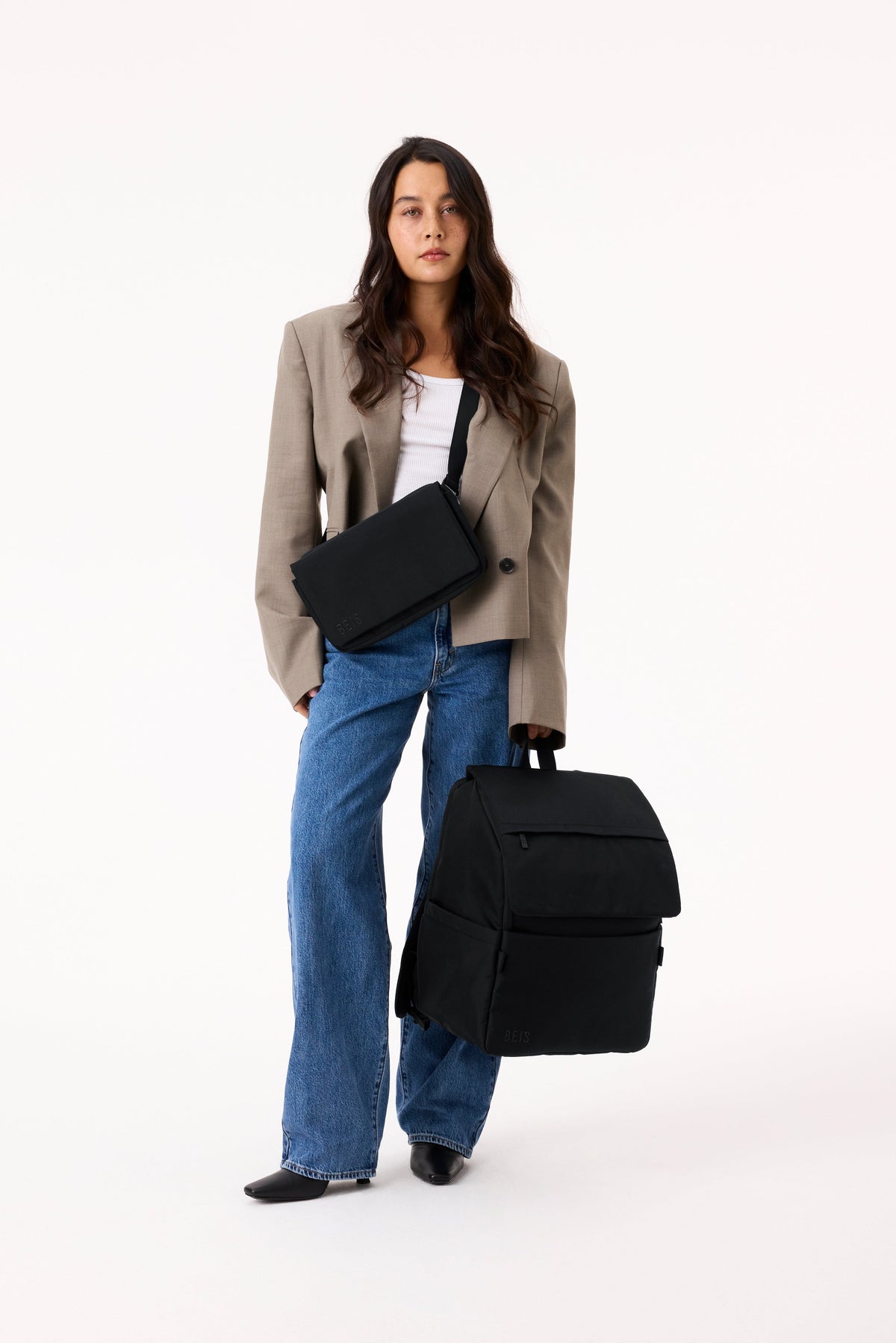 The Ultimate Diaper Backpack in Black - Image 4