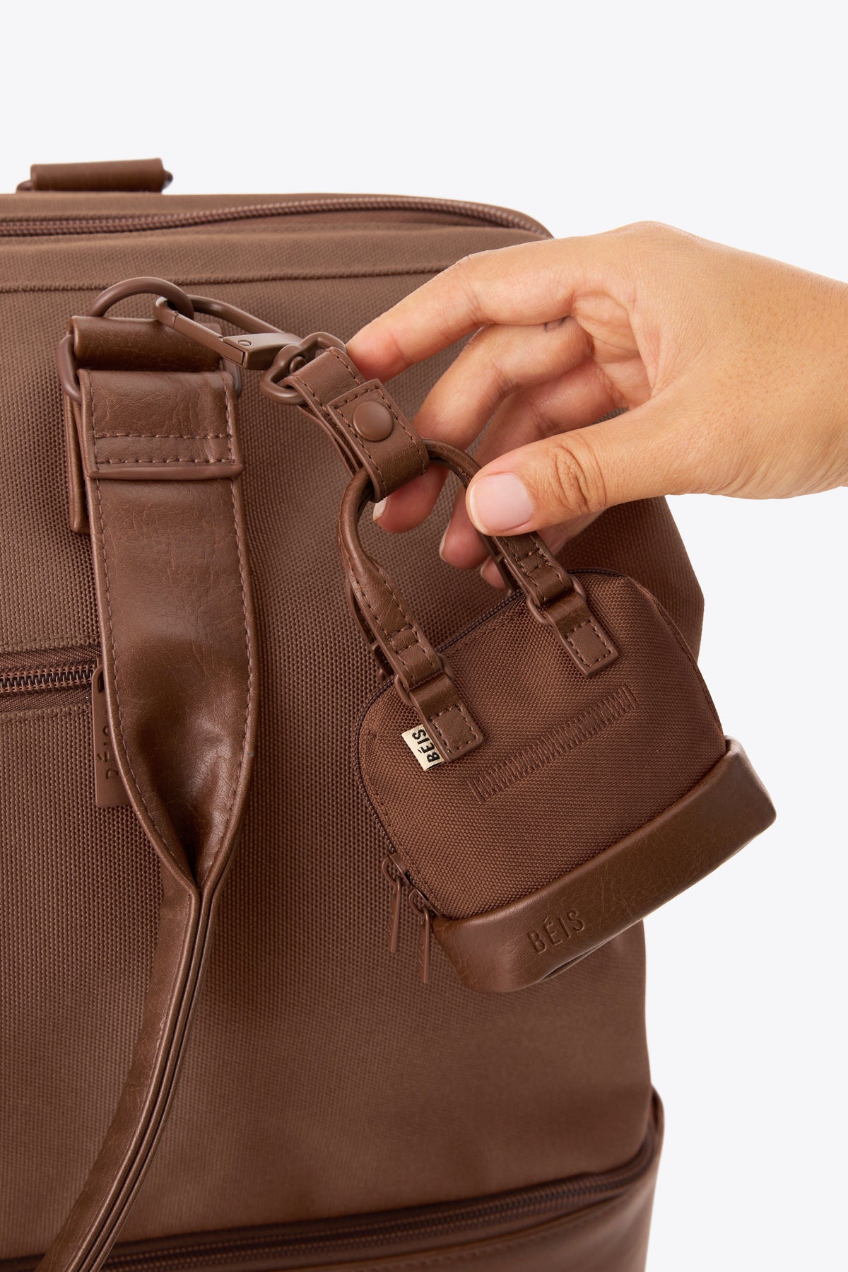 The Micro Weekender Charm in Maple - Image 5