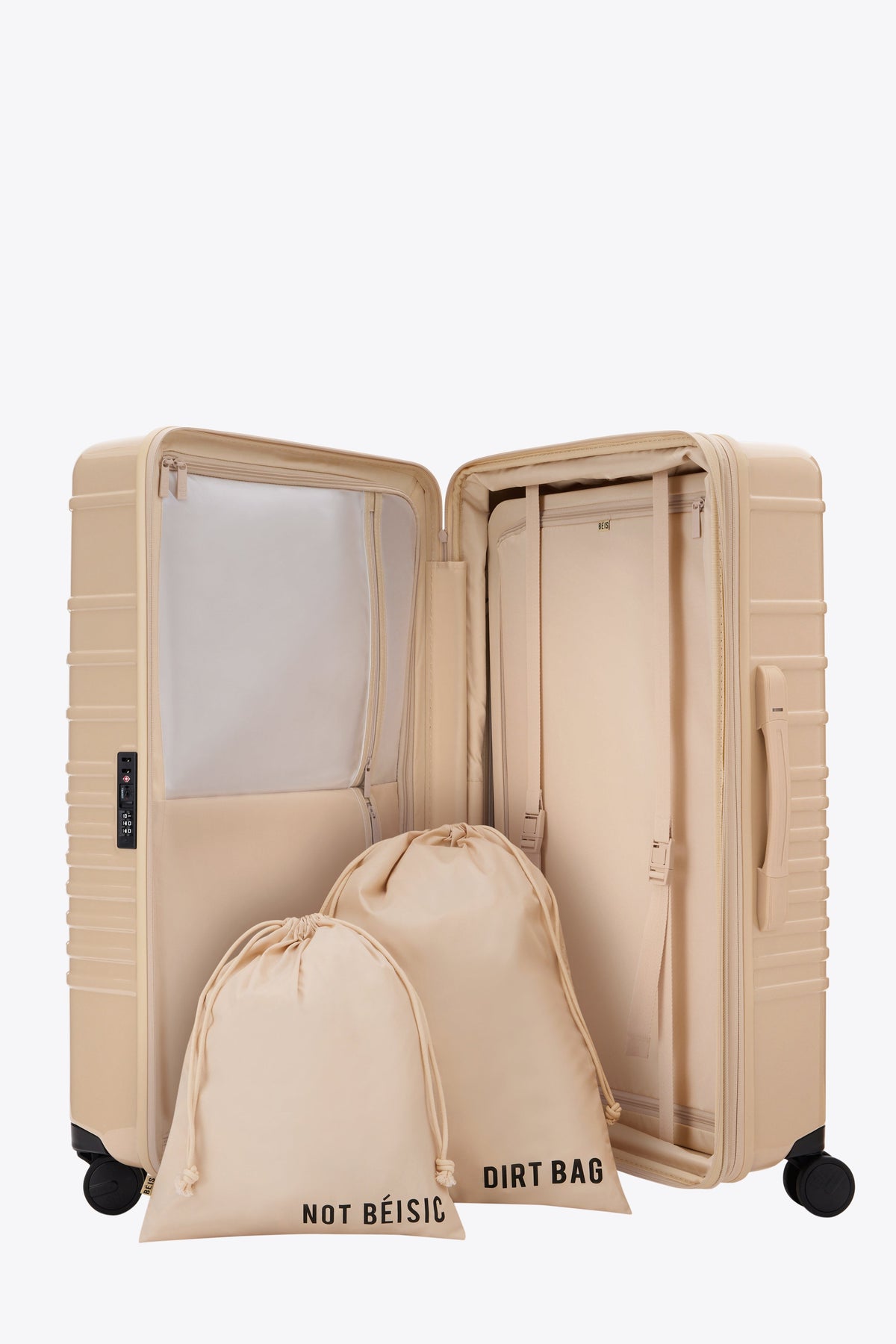 Resale The Large Check-In Roller in Glossy Beige - Image 4