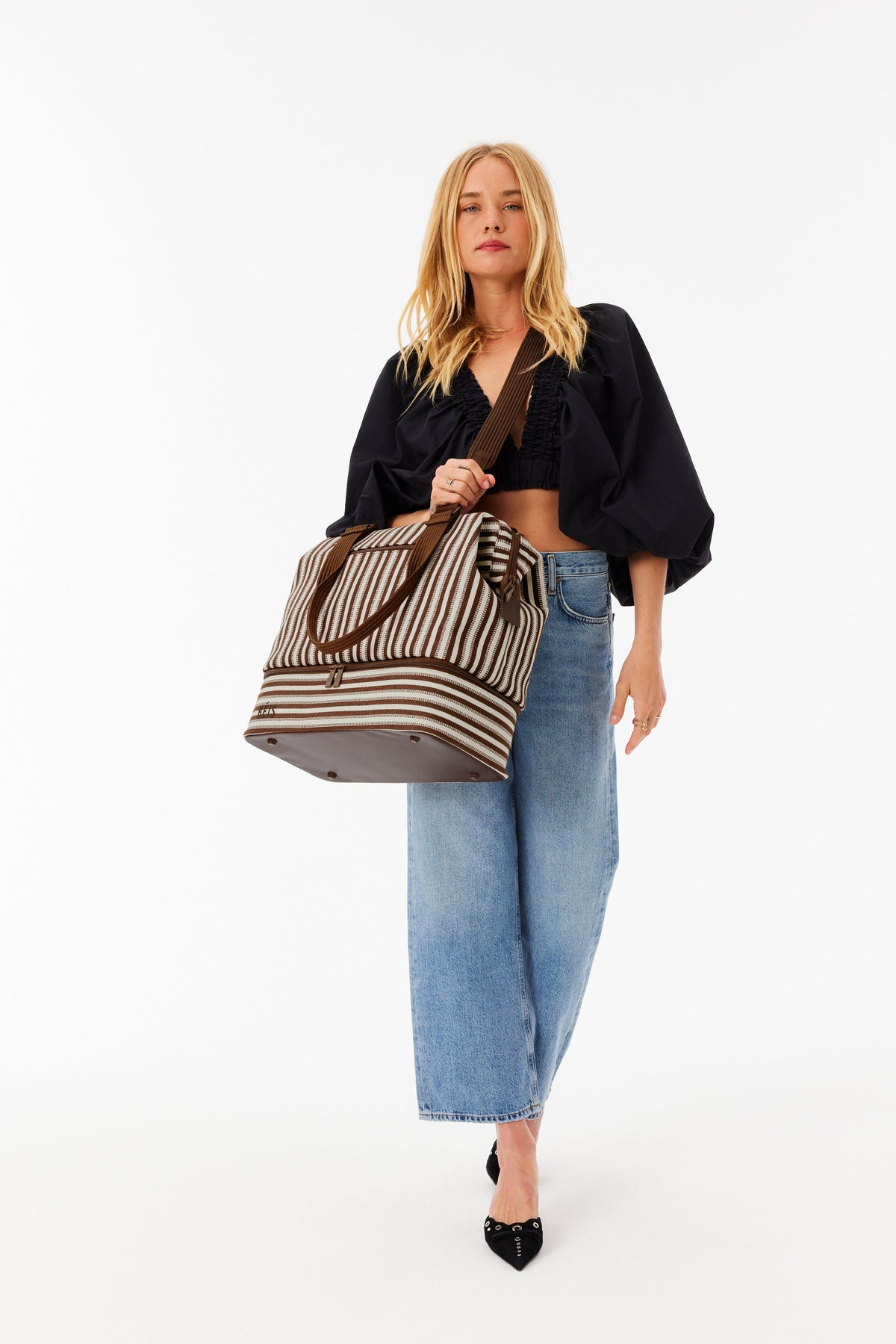 Resale The Mini Weekender in Maple Stripe - Image 9