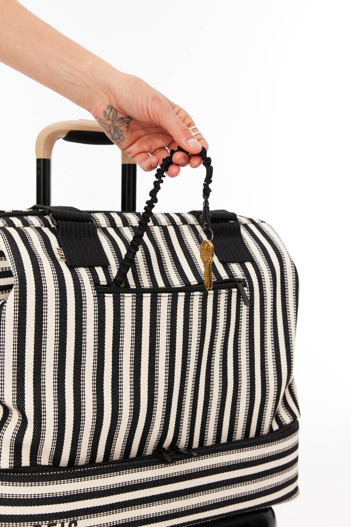 Resale The Mini Weekender in Black Stripe - Image 7