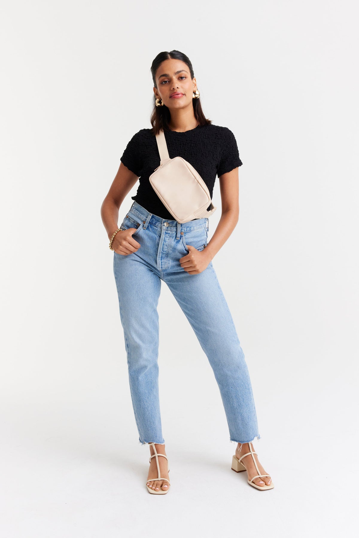 Resale The Belt Bag in Beige - Image 5