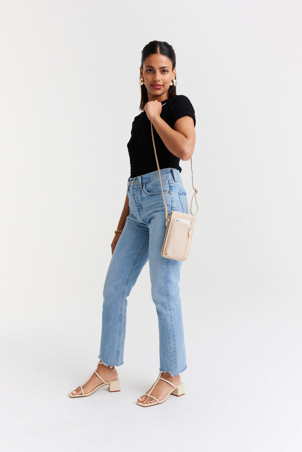 Resale The ID Crossbody Bag in Beige - Image 11