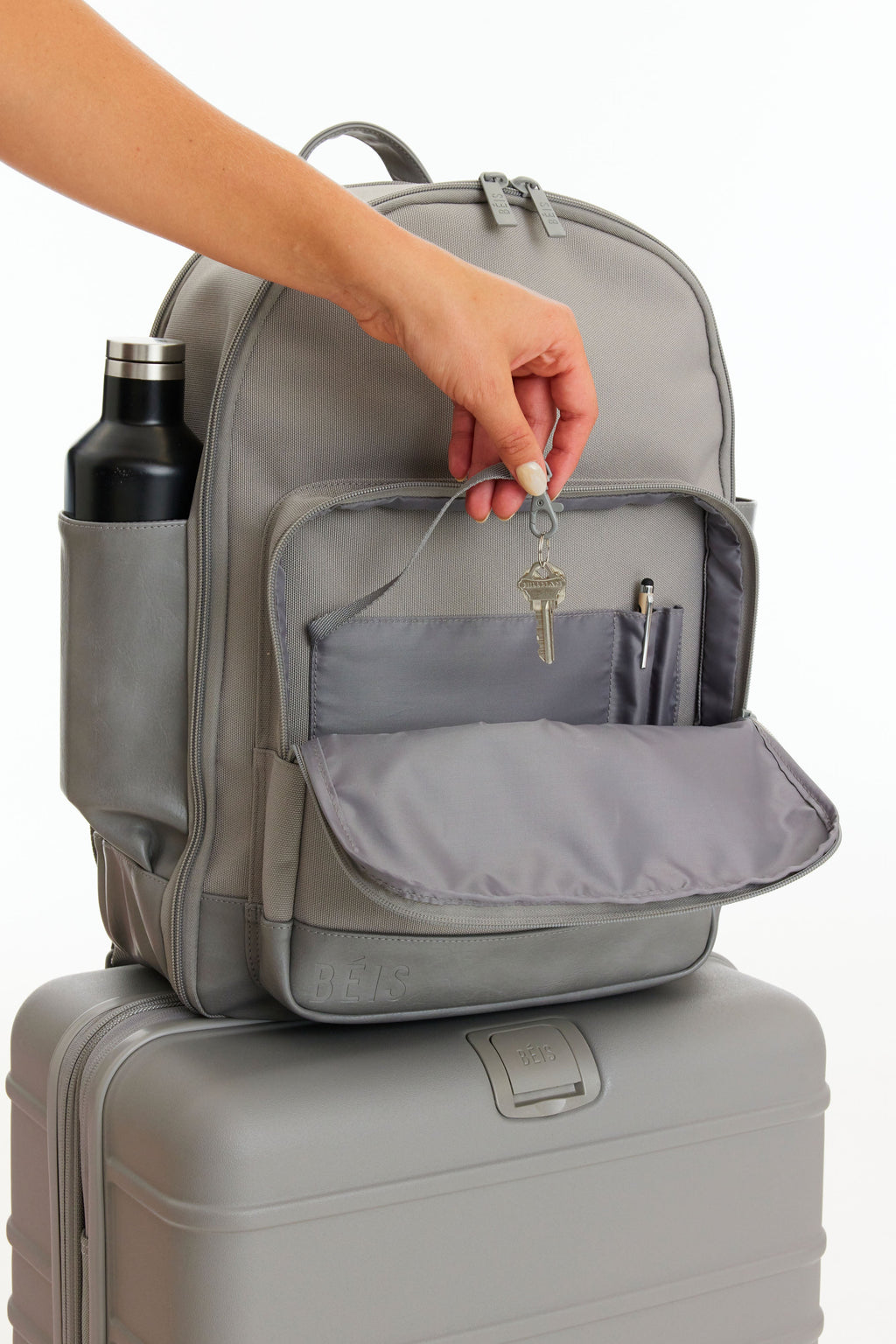 Resale The Travel Backpack in Grey - Image 8