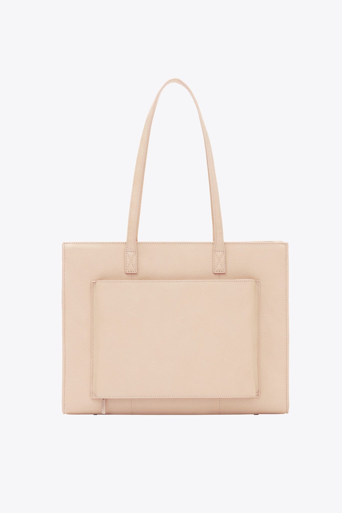 The Work Tote in Beige - Image 3