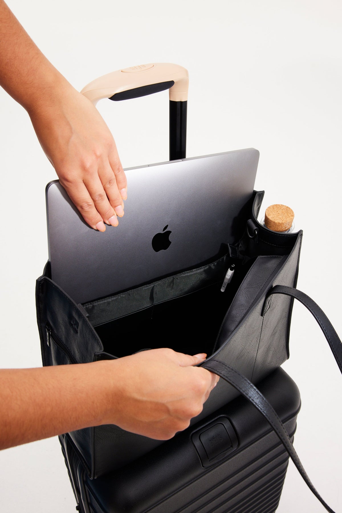 The Work Tote in Black - Image 7
