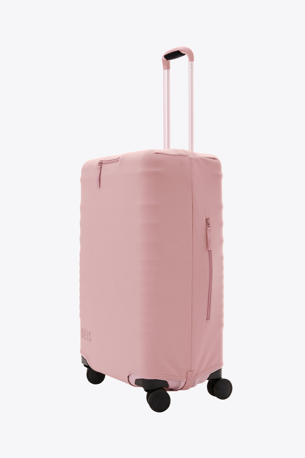 The Large Check-In Luggage Cover in Atlas Pink - Image 3
