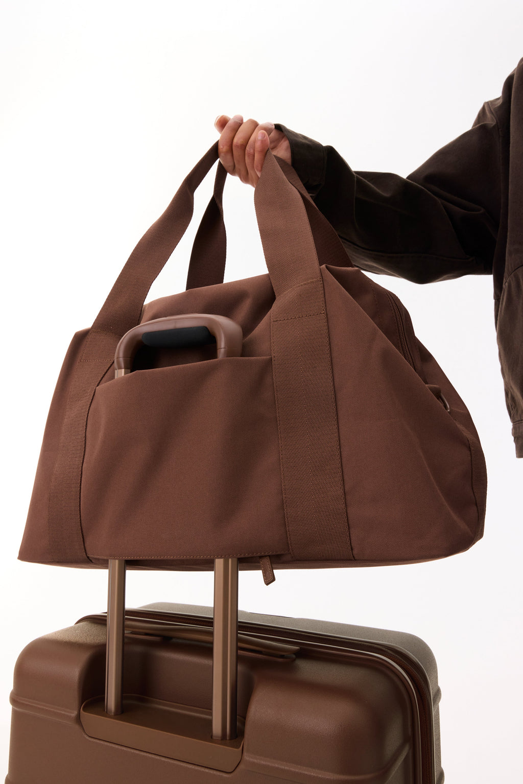 Resale The BÉISics Duffle in Maple - Image 6