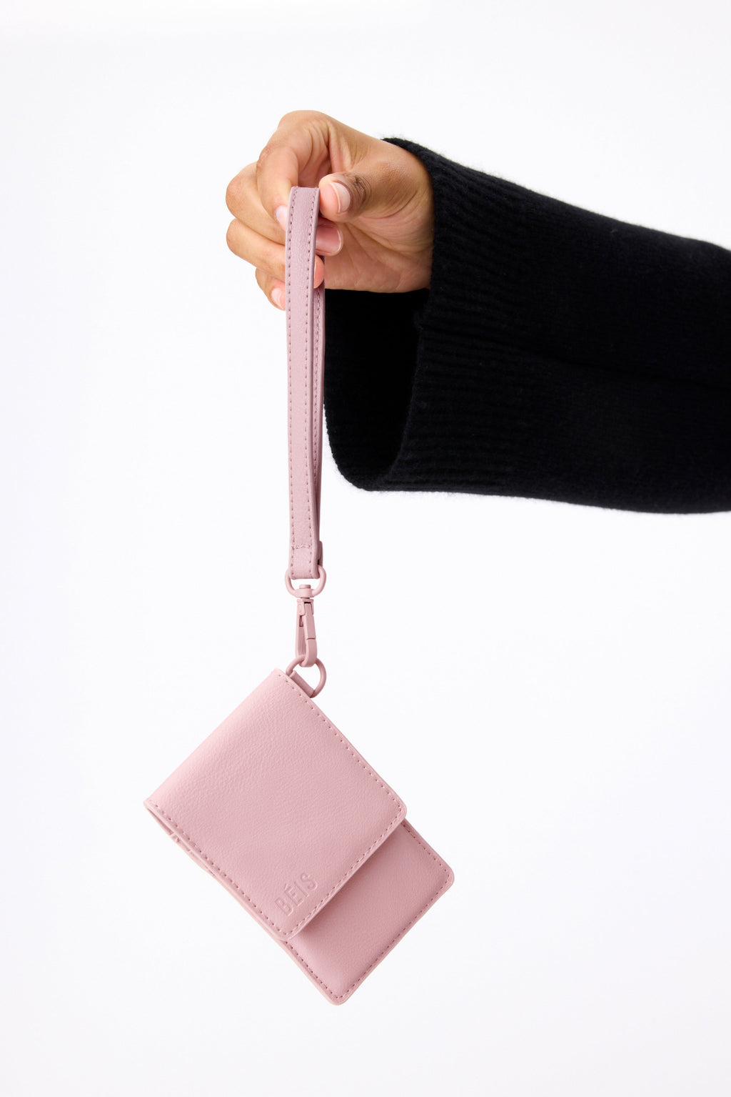 The ID Wristlet in Atlas Pink - Image 4