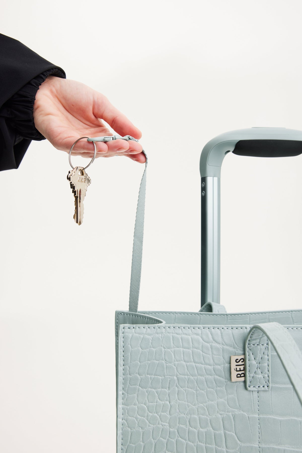 Resale The Work Tote in Slate Croc - Image 11
