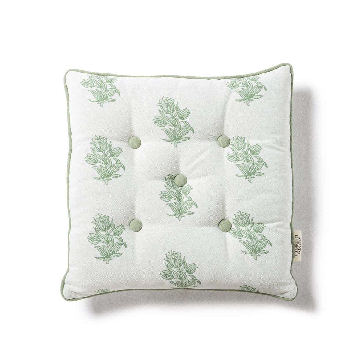 The Small Square Throw Pillow by Amanda Lindroth - Image 4