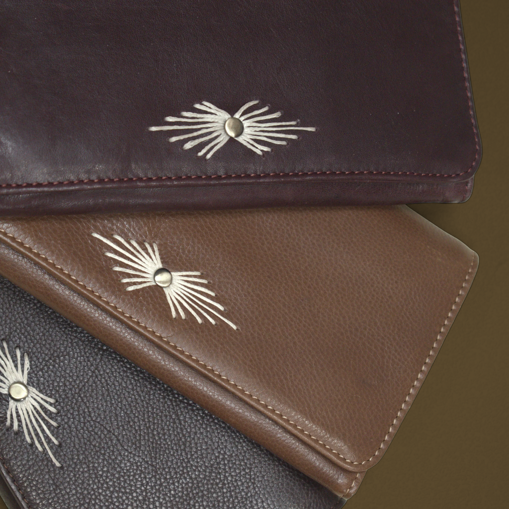 Barb Milled Leather Wallet - Image 20