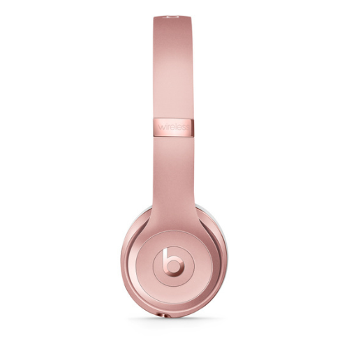 Beats Solo 3 Wireless Headphones - The Beats Icon Collection - Rose Gold - Image 2
