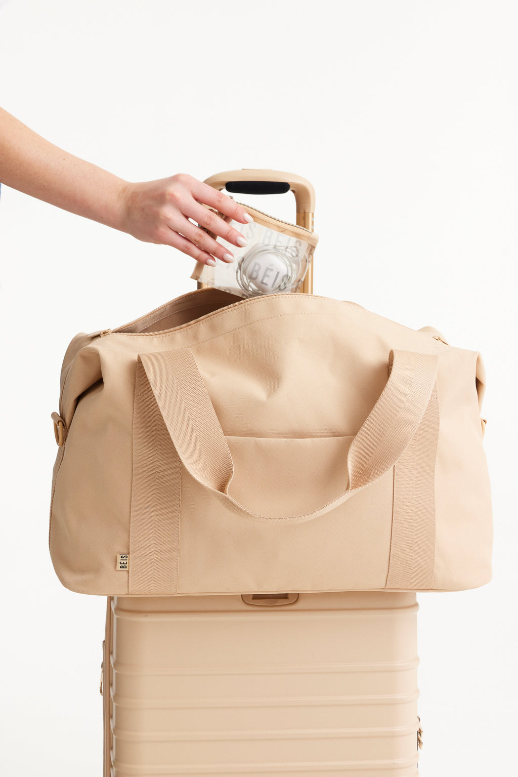 Resale The BÉISics Duffle in Beige - Image 9