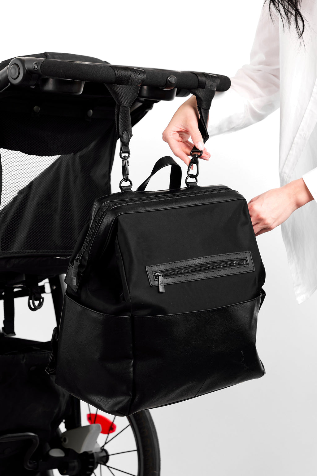 Resale The Backpack Diaper Bag in Black - Image 4