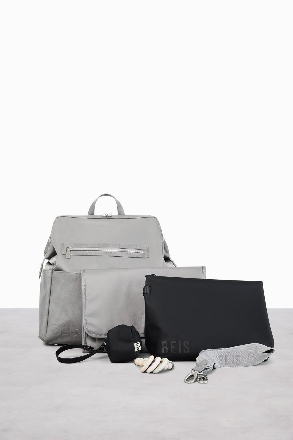 The Backpack Diaper Bag in Grey - Image 6