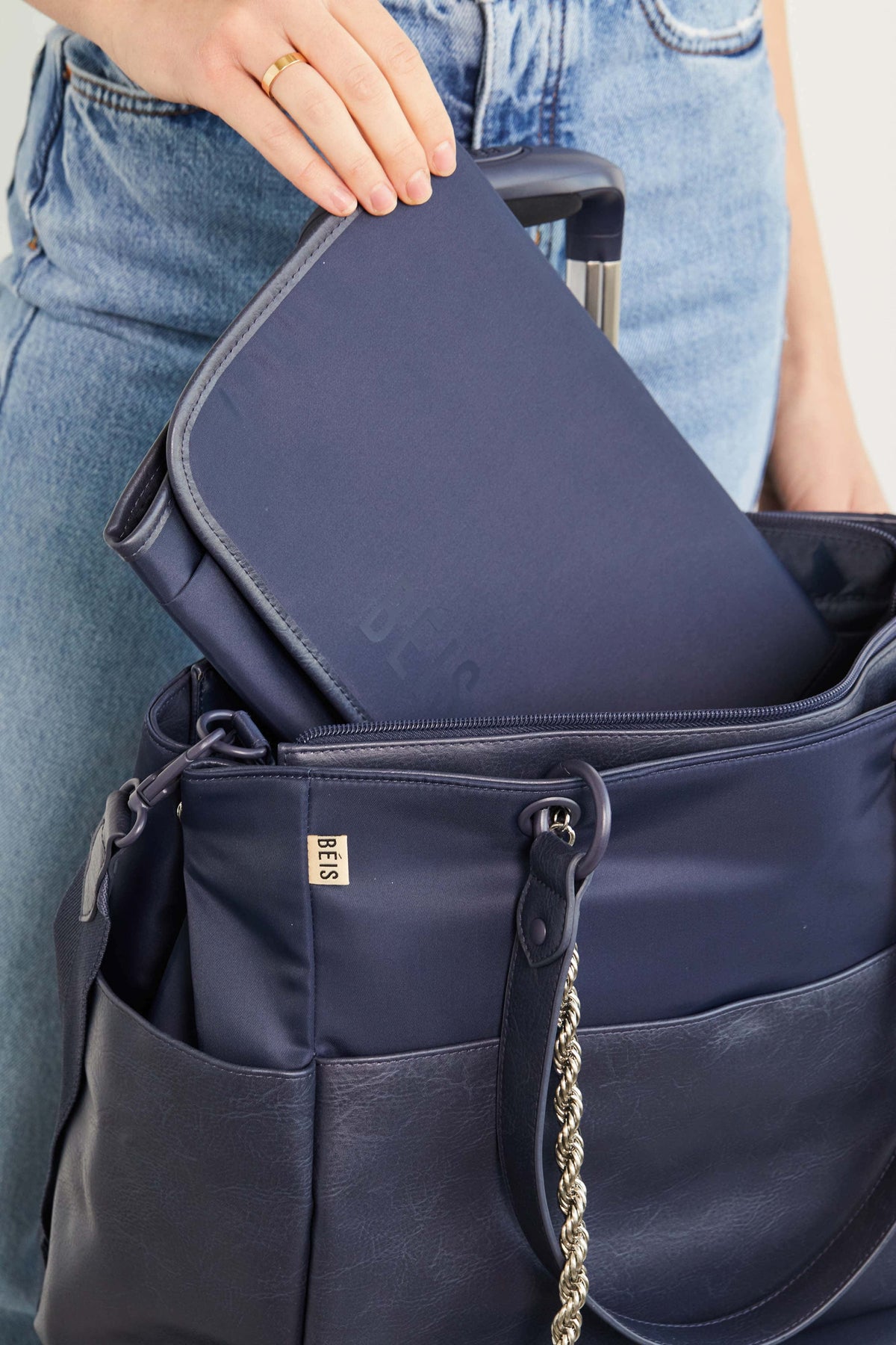 Resale The Diaper Bag in Navy - Image 14